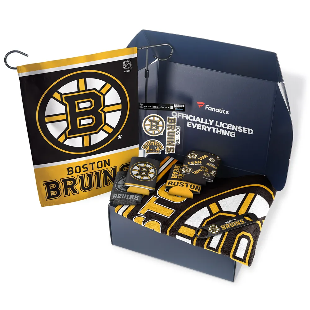 Men's Fanatics Branded Black Boston Bruins Wordmark Two-Pack T-Shirt Set