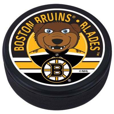 Boston Bruins - Mascot Design Hockey Puck