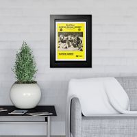 Boston Bruins Sport News Boston Garden - 12'' x 16'' Framed Program Cover