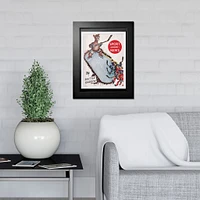 Boston Bruins Sport News Boston Garden Bear - 12'' x 16'' Framed Program Cover