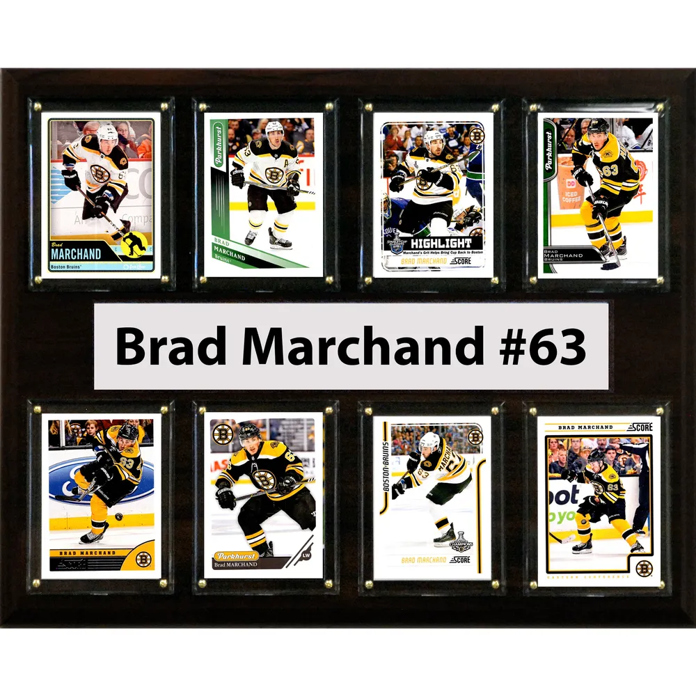 Brad Marchand Boston Bruins The Highland Mint 13 x 13 Impact Jersey Frame
