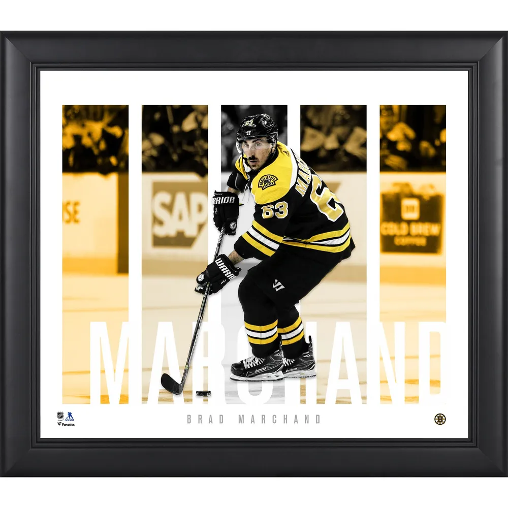 Women's Fanatics Branded Brad Marchand Black Boston Bruins Home