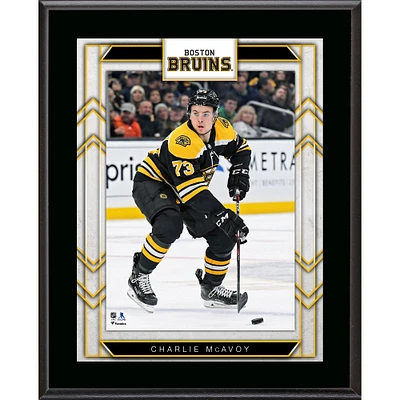 Charlie Mcavoy Boston Bruins 10.5" x 13" Sublimated Player Plaque