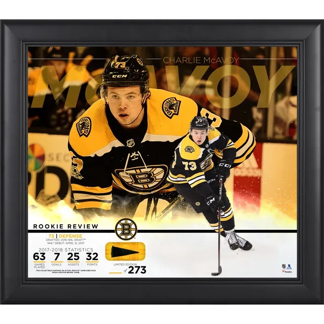 Charlie Coyle Boston Bruins Unsigned Framed 15 x 17 Player