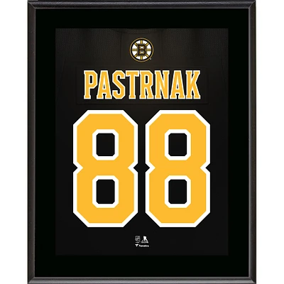 David Pastrnak Boston Bruins 10.5" x 13" Jersey Number Sublimated Player Plaque