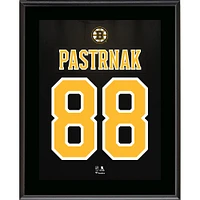 David Pastrnak Boston Bruins 10.5" x 13" Jersey Number Sublimated Player Plaque