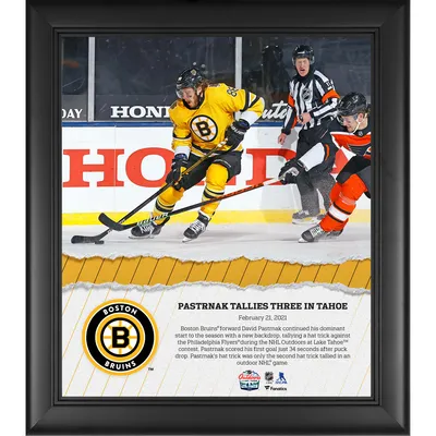 Lids Taylor Hall Boston Bruins Fanatics Authentic Framed 15 x 17