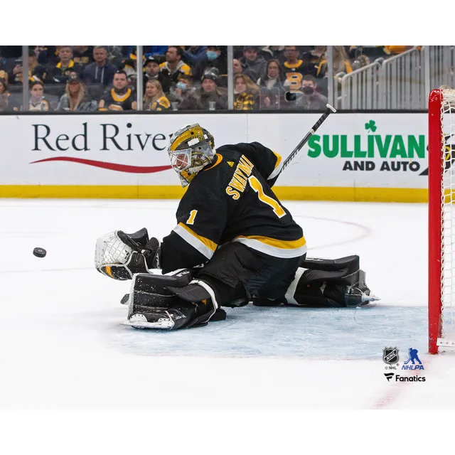 Jeremy Swayman Boston Bruins Fanatics Authentic Autographed Replica Goalie  Mask