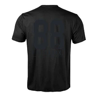T-shirt noir pour homme Levelwear David Pastrnak Boston Bruins Richmond Darkside avec nom et numéro