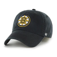 Casquette Flex Franchise Classic des Bruins de Boston '47 noire pour hommes