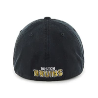 Men's '47 Black Boston Bruins Classic Franchise Fitted Hat