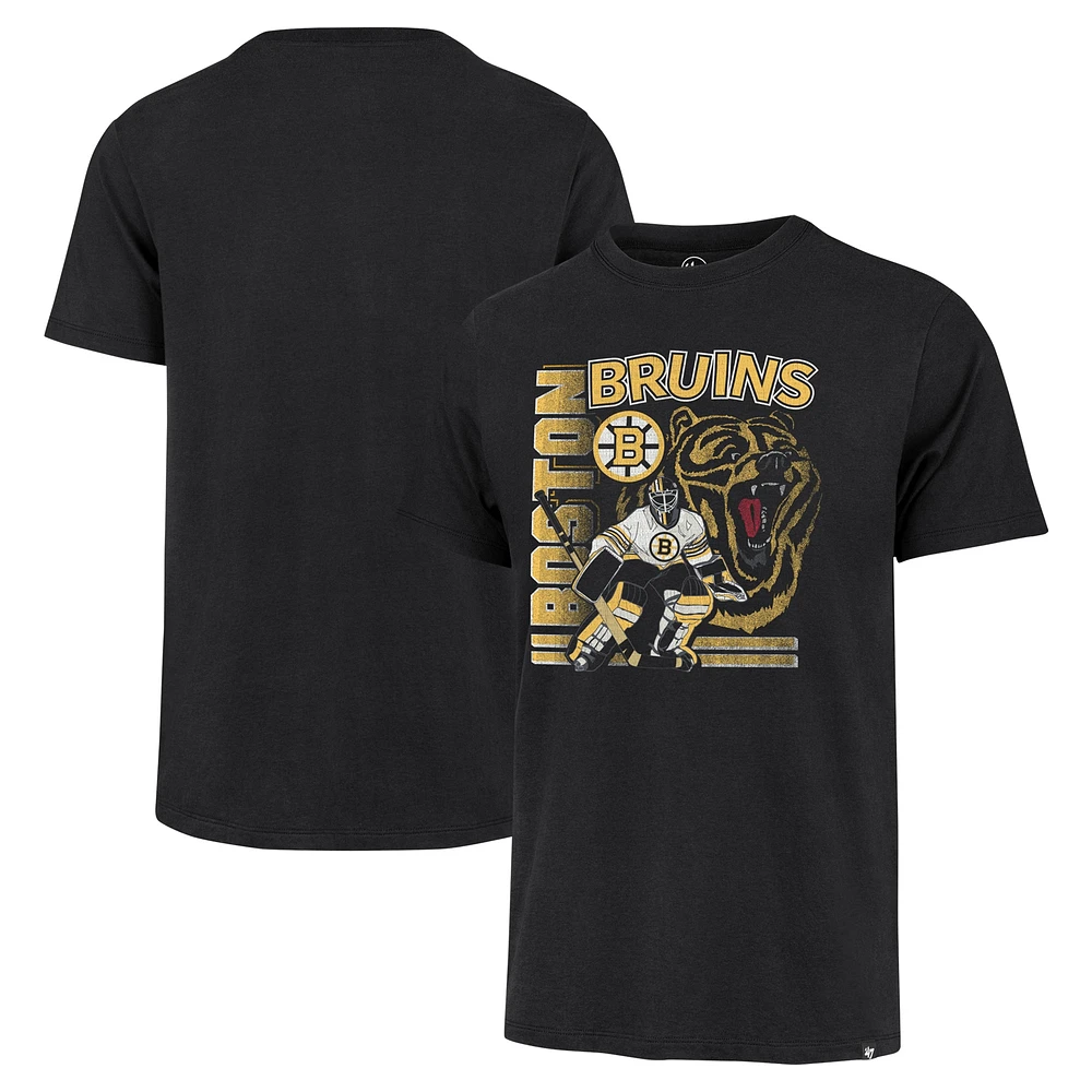 T-shirt Franklin localisé régional '47 noir des Bruins de Boston pour hommes