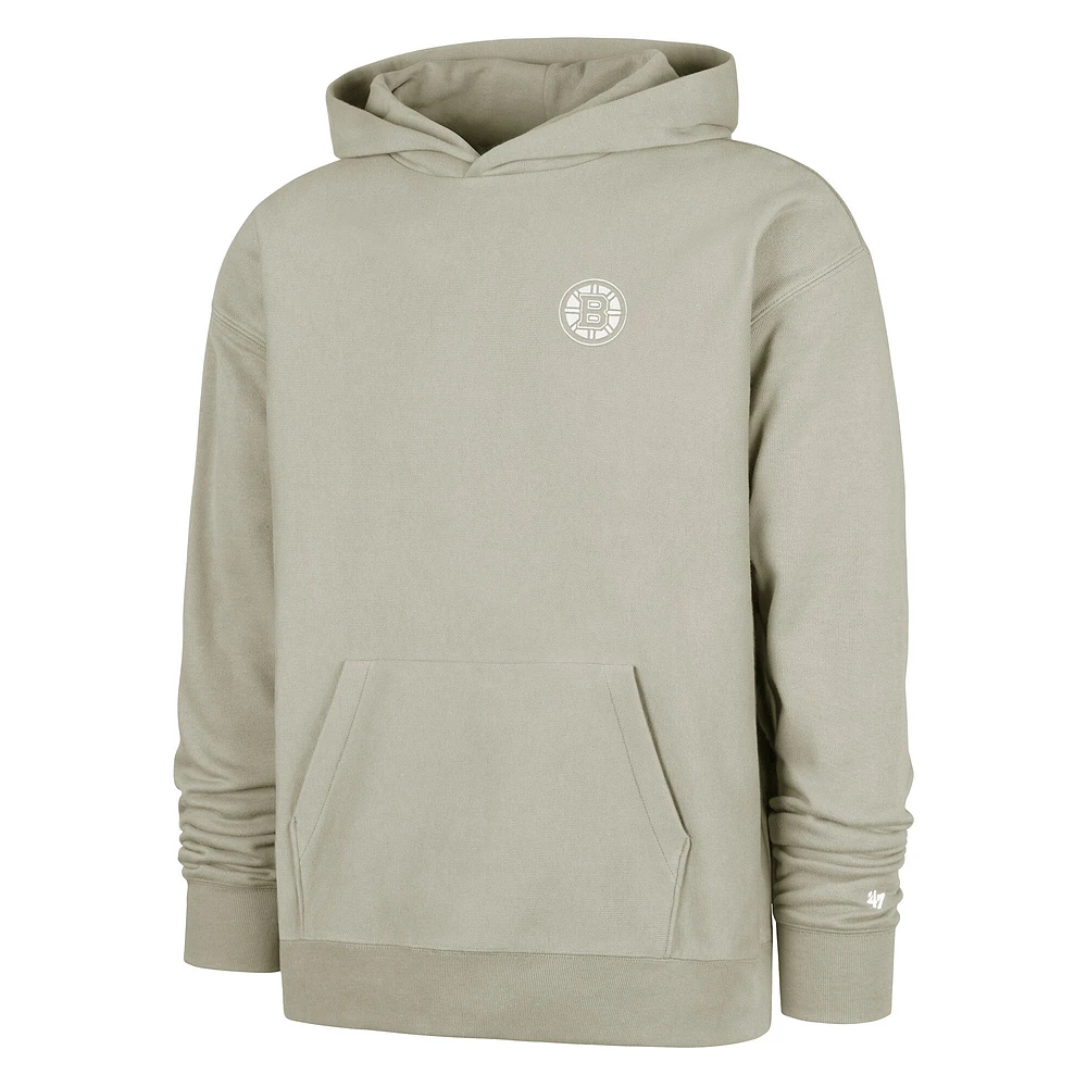 Men's '47  Gray Boston Bruins Foundation Pullover Hoodie