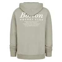 Men's '47  Gray Boston Bruins Foundation Pullover Hoodie