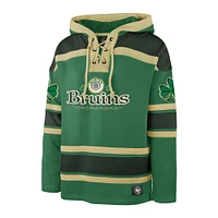 Sweat à capuche McLucky Superior Lacer '47 Kelly Green Boston Bruins St. Patrick's Day pour homme