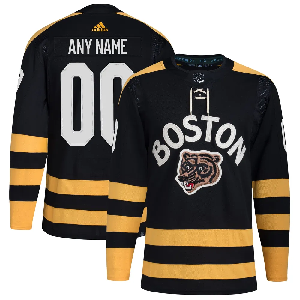 Boston Bruins Adidas Alternate Authentic Team Jersey - Black