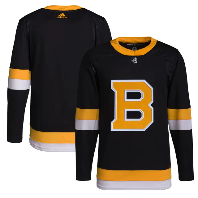 Adidas Boston Bruins Primegreen Authentic Home Men's Jersey 50