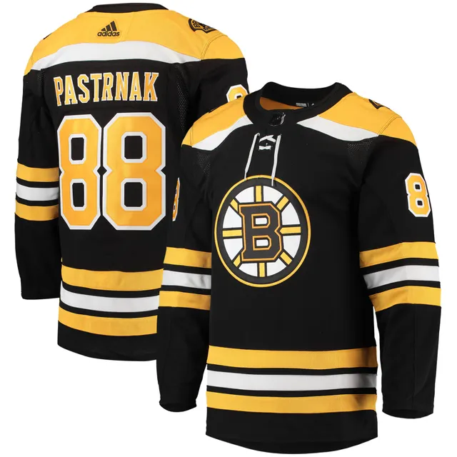 Men's Adidas David Pastrnak White Boston Bruins Primegreen Authentic Pro Player Jersey