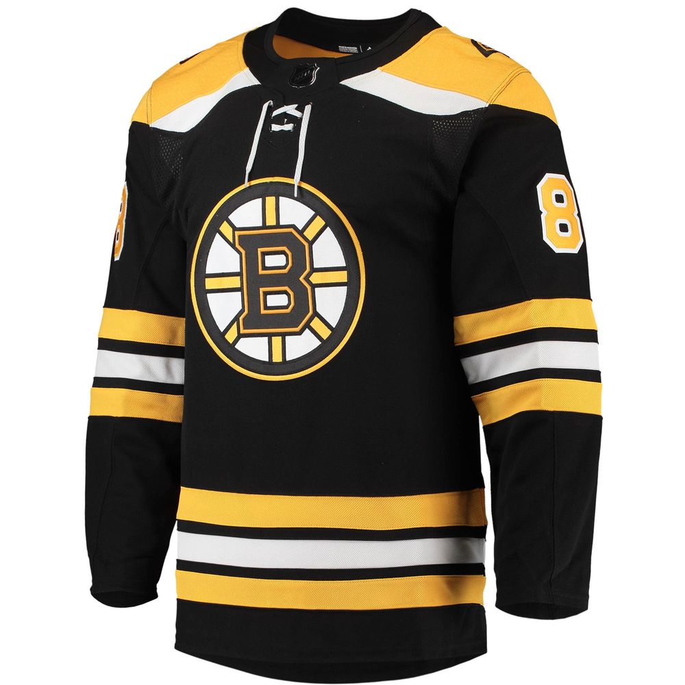 Men's Boston Bruins David Pastrnak Adidas Authentic Jersey - White