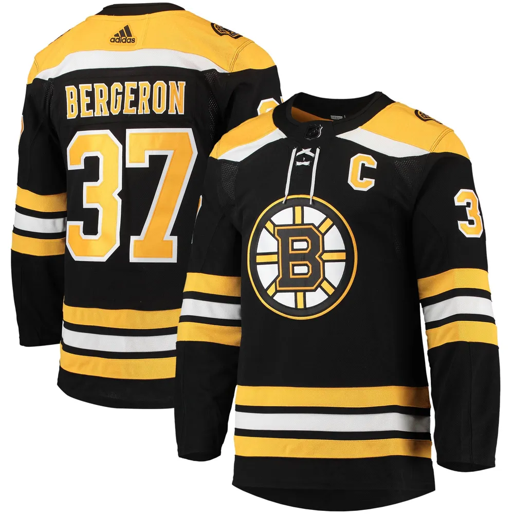 Men's Boston Bruins Patrice Bergeron Fanatics Branded White