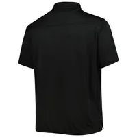 Men's Black Boston Bruins Big & Tall Team Color Polo