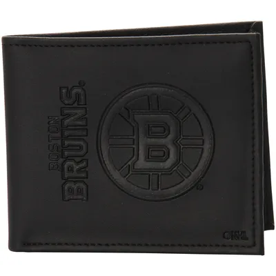 Boston Bruins Hybrid Bi-Fold Wallet - Black