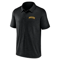 Men's Black Boston Bruins Unstoppable Polo