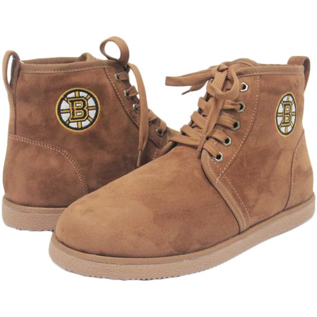 Bottes mocassins Cuce des Bruins de Boston pour hommes