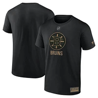 T-shirt d'appréciation militaire noir Boston Bruins 2024 Fanatics pour hommes