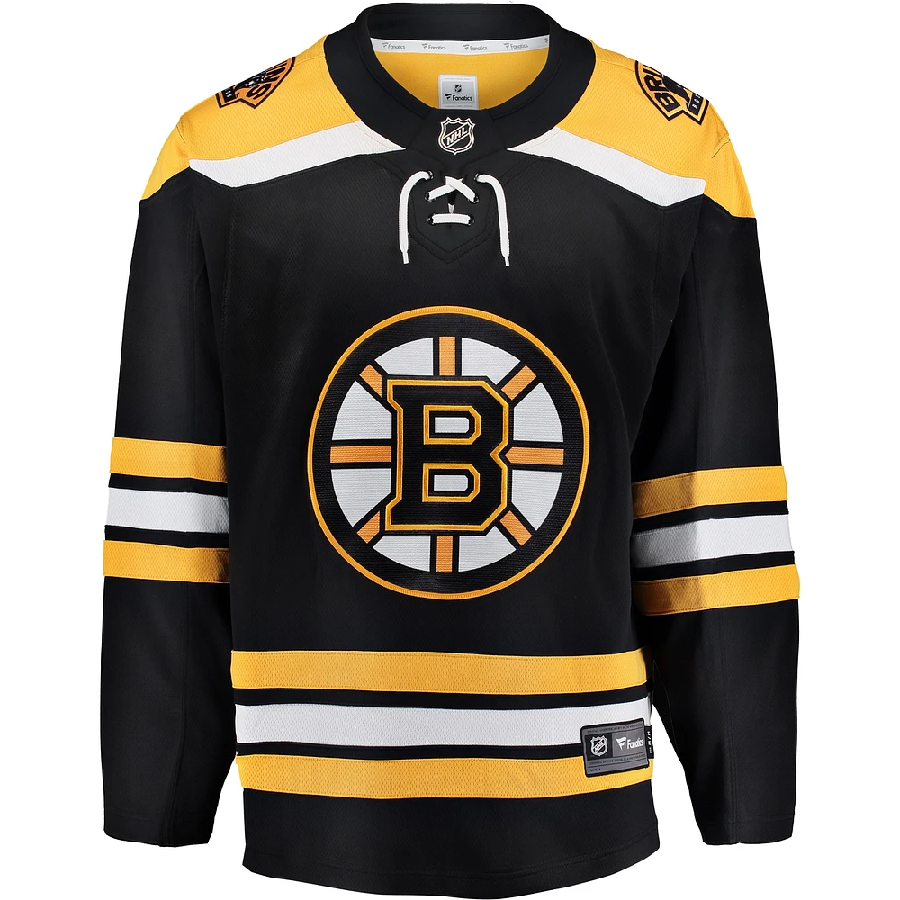 Hommes Fanatics Branded Black Boston Bruins Breakaway - Maillot vierge