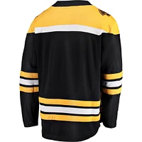 Maillot Breakaway Home Fanatics noir des Bruins de Boston pour hommes