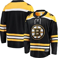 Maillot Breakaway Home Fanatics noir des Bruins de Boston pour hommes