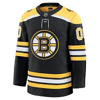 Maillot personnalisé haut de gamme Boston Bruins noir Fanatics pour homme