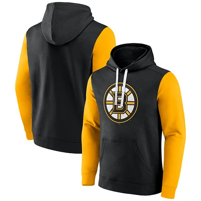 Men's Fanatics  Black Boston Bruins Team Pullover Hoodie