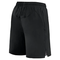 Short de performance technique noir Boston Bruins Fanatics pour homme