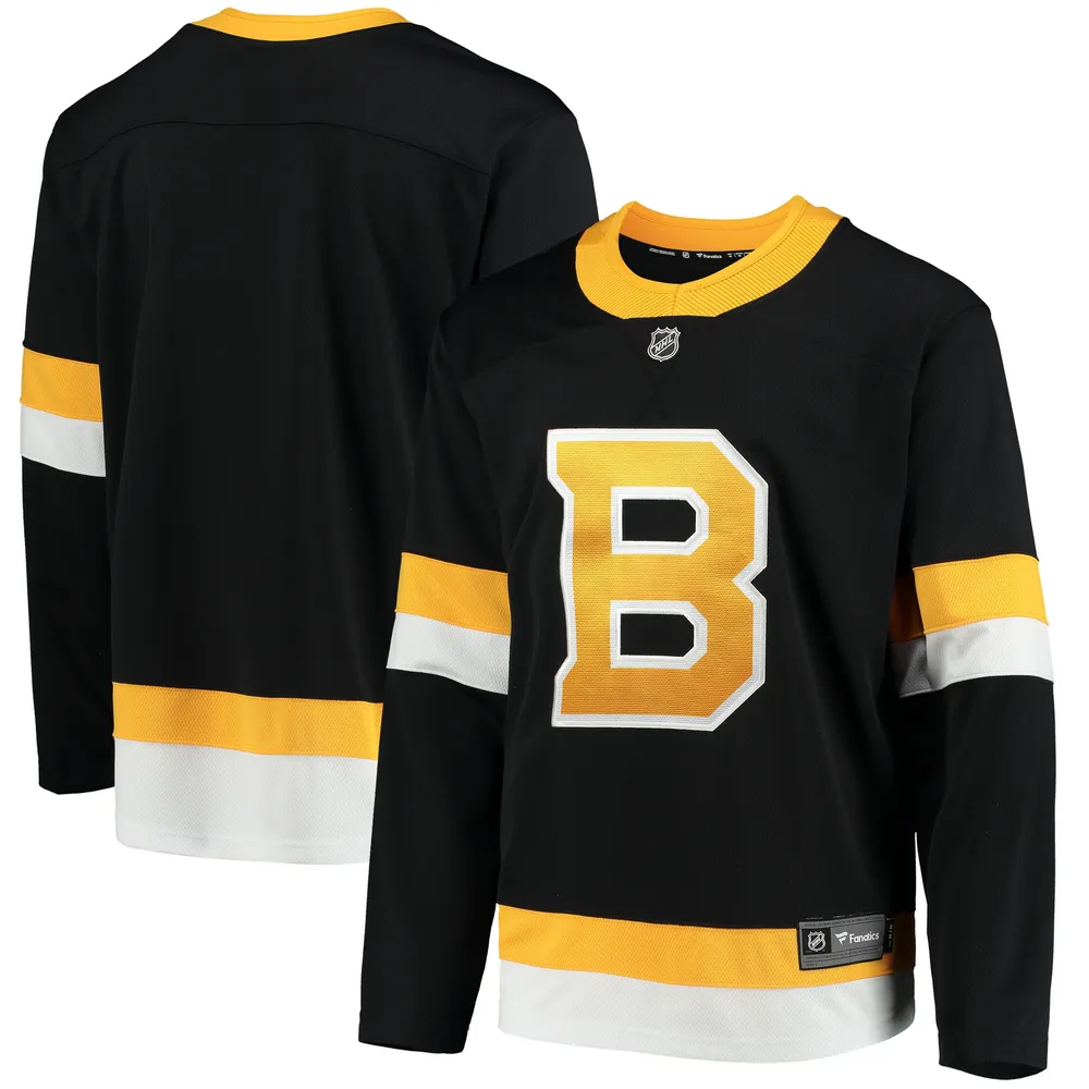 Men's Fanatics Branded Black Boston Bruins Successful Tri-Blend Pullover Hoodie