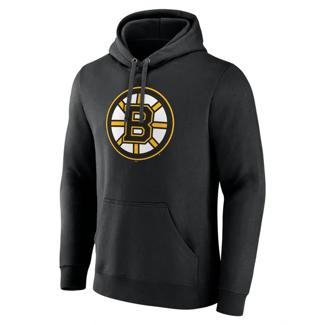 Youth Black Boston Bruins Primary Logo Pullover Hoodie