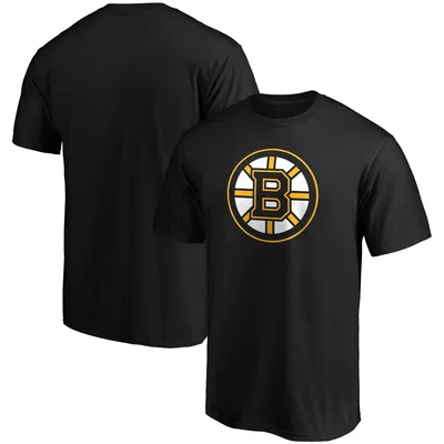 Boston Bruins Fanatics Branded Team Primary Logo T-Shirt - Black