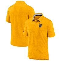 Polo Pro authentique Fanatics Gold Boston Bruins édition spéciale 2.0 pour hommes