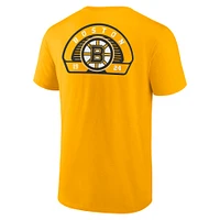 Men's Fanatics  Gold Boston Bruins Valor T-Shirt