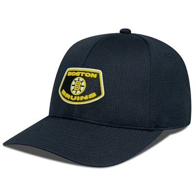 Men's Levelwear Black Boston Bruins  Skylight Zephyr Adjustable Hat