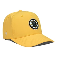 Men's Levelwear Gold Boston Bruins  Rise Flex Hat