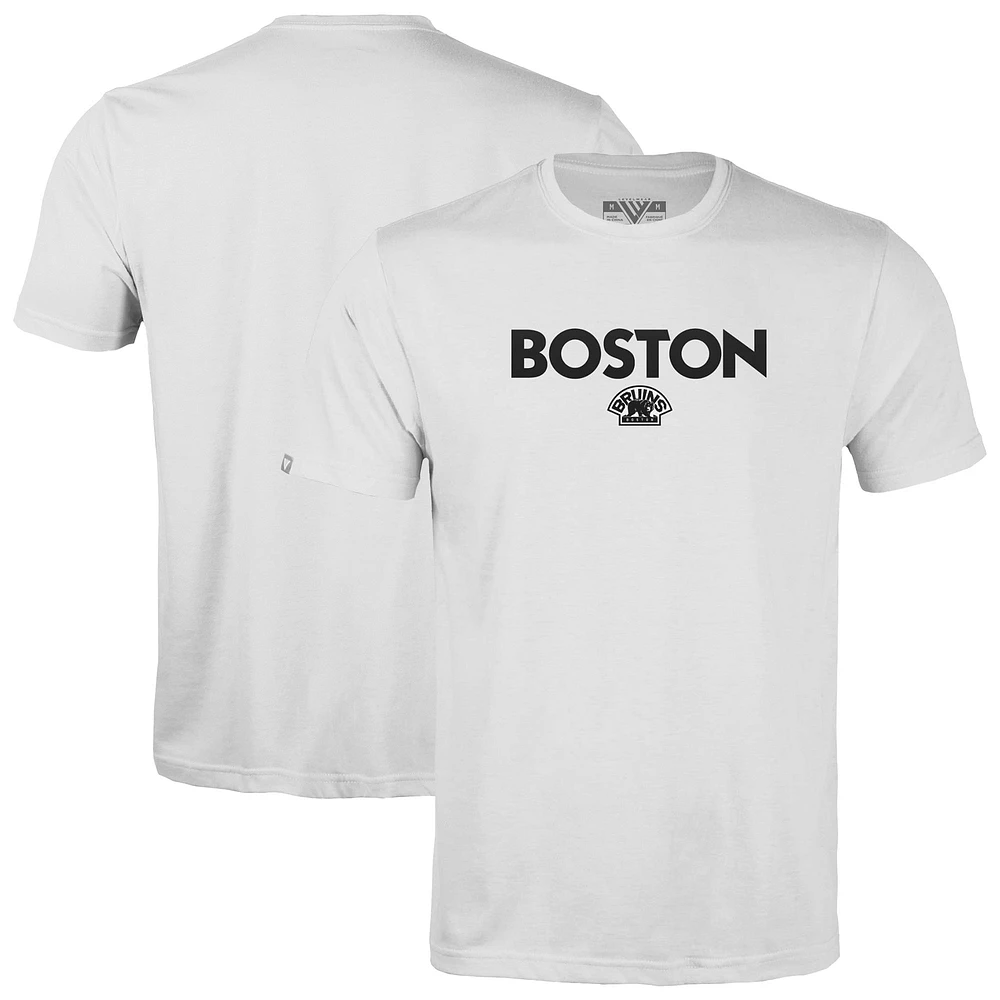 Men's Levelwear  White Boston Bruins Richmond City Capsule T-Shirt