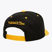 Casquette réglable All In 2.0 Pro Crown des Bruins de Boston noires Mitchell & Ness pour hommes