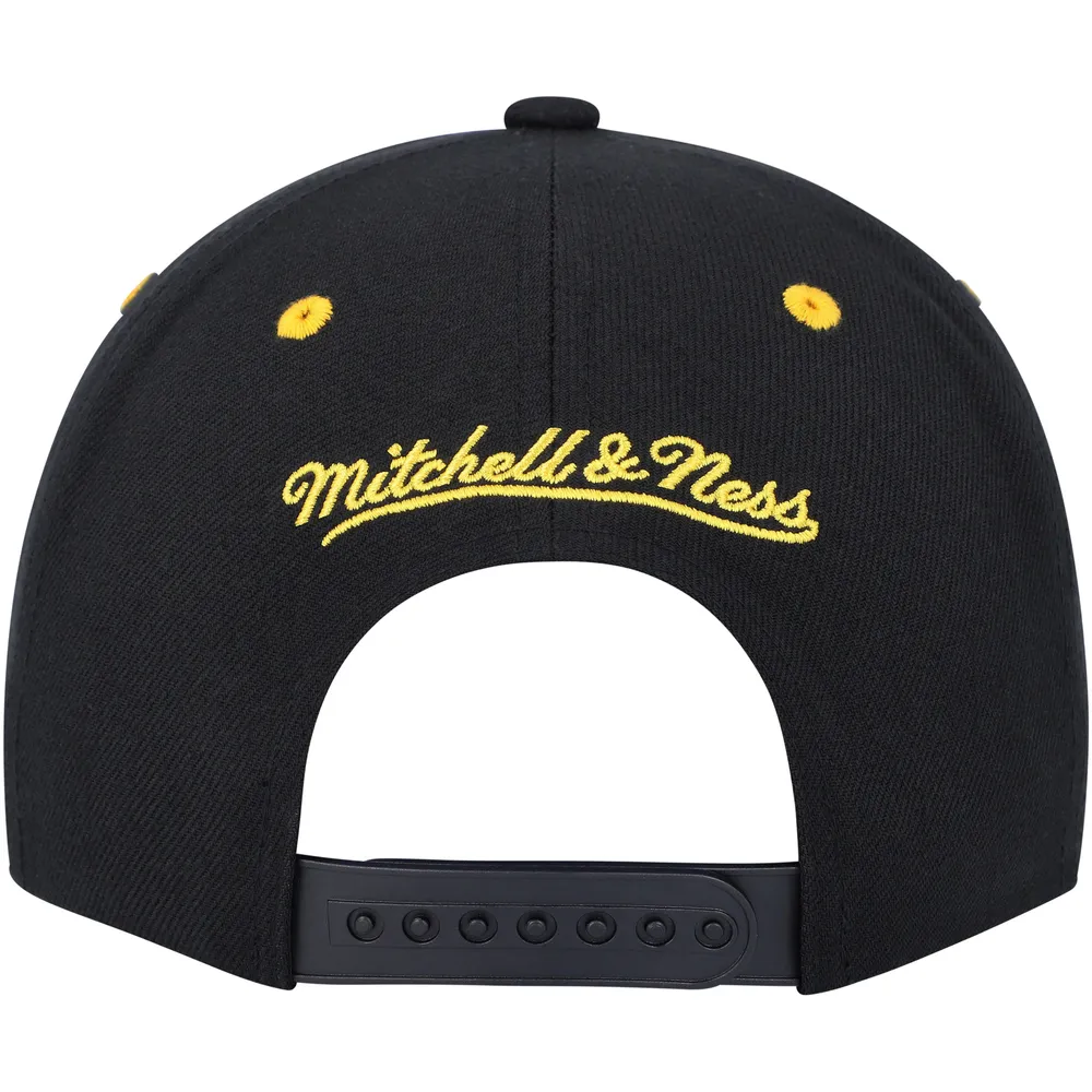 Casquette snapback LOFI Pro des Bruins de Boston Mitchell & Ness pour homme, noir