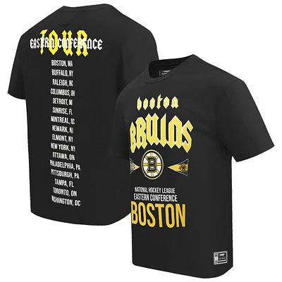 T-shirt Pro Standard noir pour hommes des Bruins de Boston City Tour