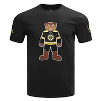 T-shirt noir avec mascotte des Bruins de Boston Pro Standard pour hommes