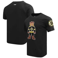 Men's Pro Standard Black Boston Bruins Mascot T-Shirt