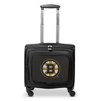 Boston Bruins MOJO 14'' Laptop Overnighter Wheeled Bag- Black