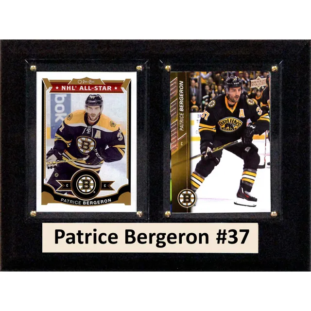 Patrice Bergeron Boston Bruins Highland Mint 13'' x 13'' Impact Jersey  Framed Photo